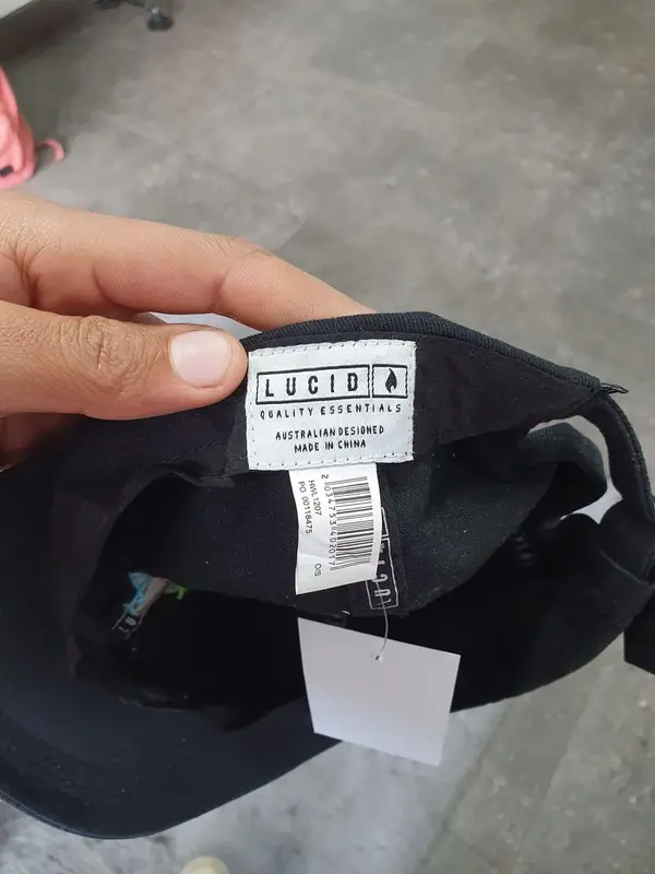 Black Lucid Flamingo Dad Cap - One Size Fits All