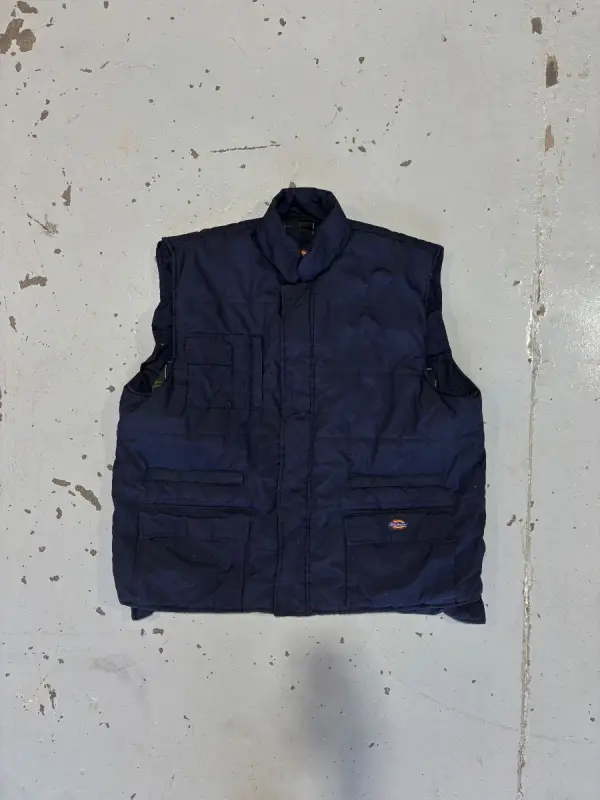 Dickies Navy Dickies AWT Utility Body Warmer - Extra Extra Extra Large