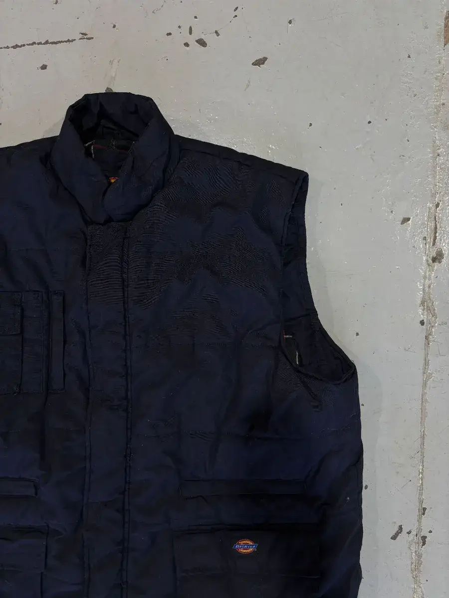 Navy Dickies AWT Utility Body Warmer - Extra Extra Extra Large
