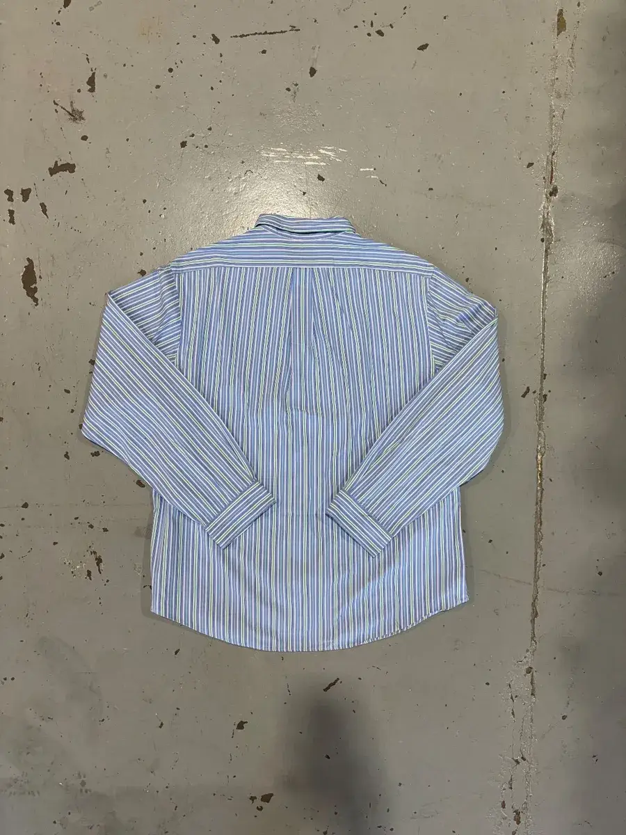 Vintage Striped Polo Ralph Lauren Oxford Shirt -Extra Extra Large