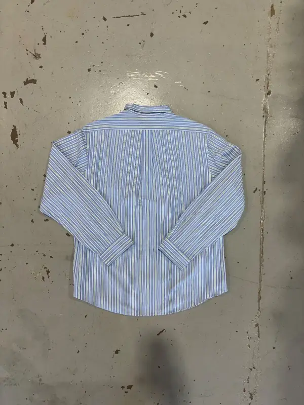 Vintage Striped Polo Ralph Lauren Oxford Shirt -Extra Extra Large