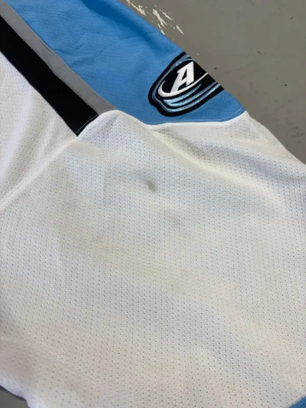 Blue & White Reebok Alaska Aces ECHL Hockey Jersey - Large