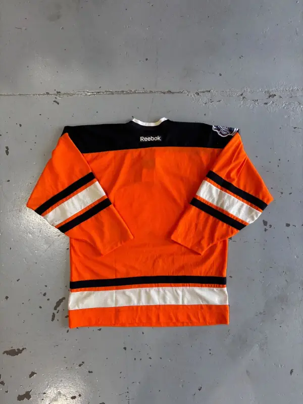 Orange Reebok Philadelphia Flyers 2012 NHL Winter Classic Jersey - Large