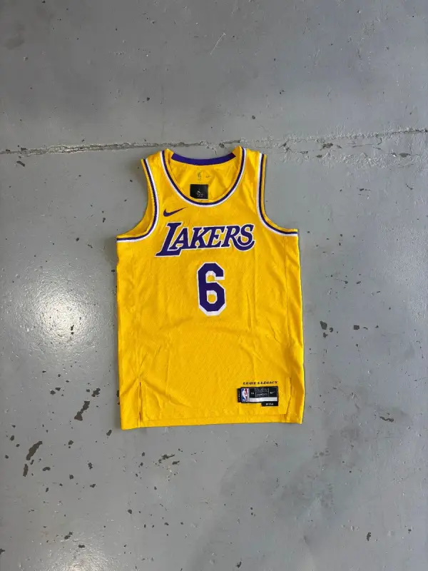 Nike Nike Los Angeles Lakers LeBron James #6 Icon Swingman Jersey - Medium