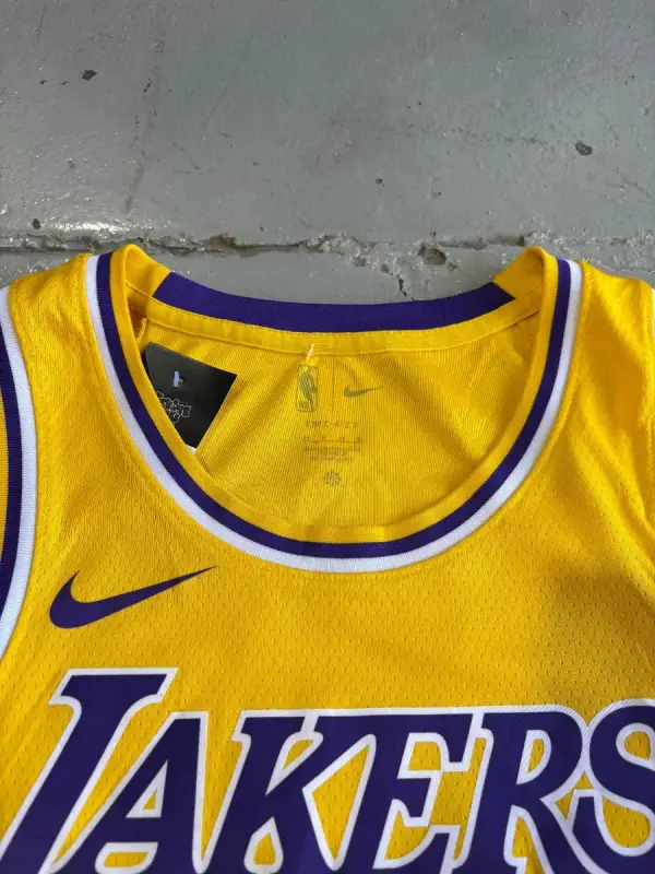 Nike Los Angeles Lakers LeBron James #6 Icon Swingman Jersey - Medium