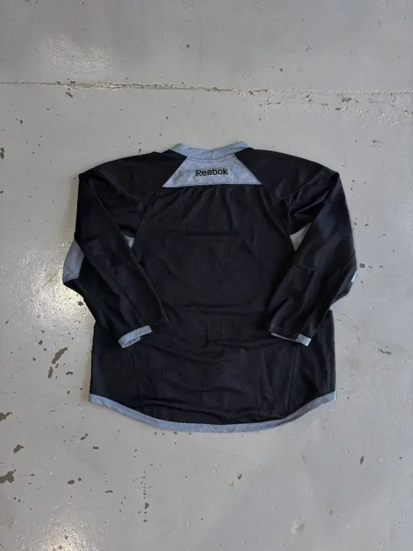 Black Reebok NHL San Jose Sharks Hockey Jersey - 58