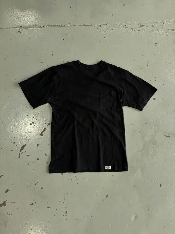 Dickies Basic Black Pocketed Dickies T-Shirt - Large