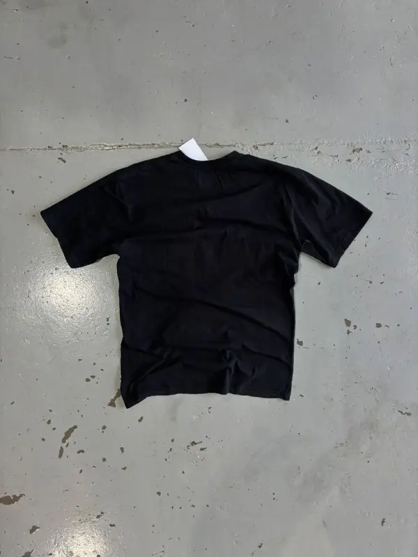 Basic Black Pocketed Dickies T-Shirt - Large