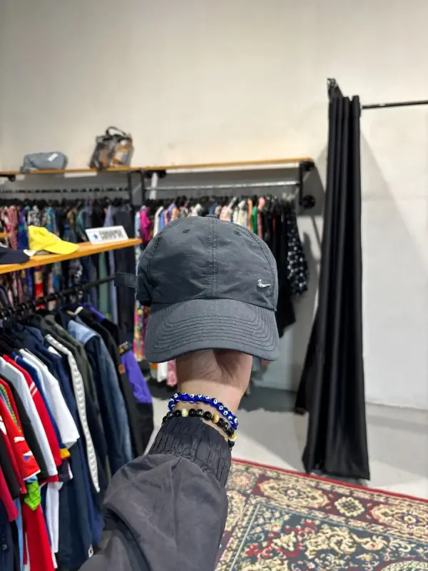 Black Nike Dri-FIT Club Meta Swoosh Cap - OSFA