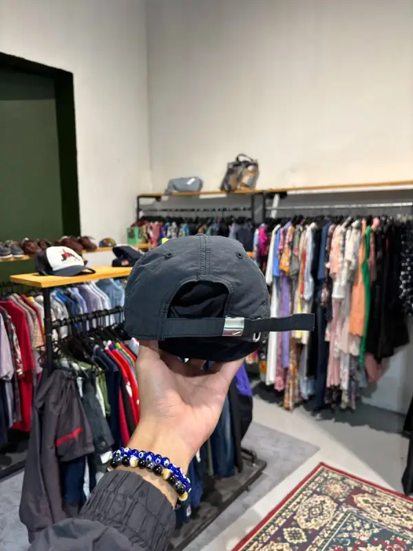 Black Nike Dri-FIT Club Meta Swoosh Cap - OSFA