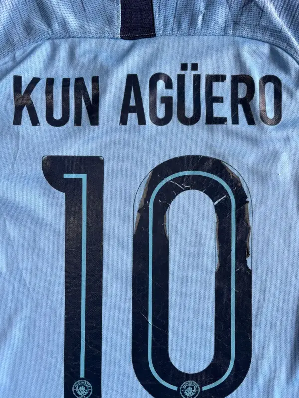 Nike Man City 18/19 Home Jersey - Medium