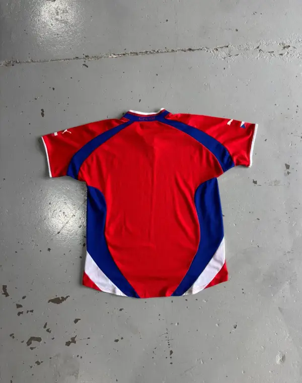 Vintage Puma Czech Republic 00/02 Home Football Jersey - Extra Large