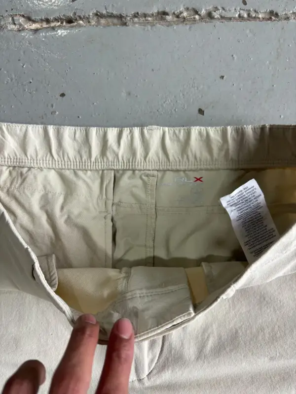 Beige RLX Polo Ralph Lauren Trousers - 32