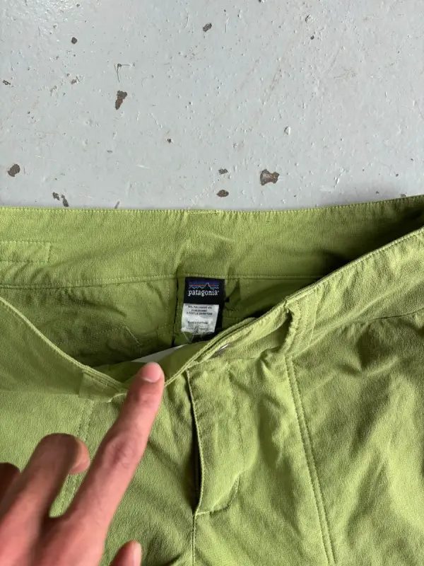Lime Patagonia Womens Shorts - Small