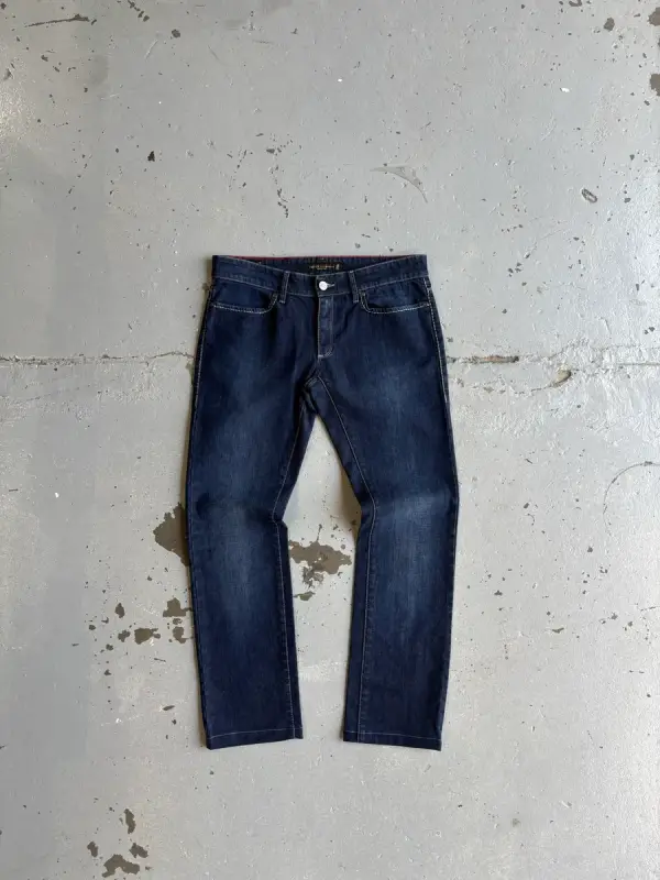  Womens Navy Peter Husman Jeans - 28