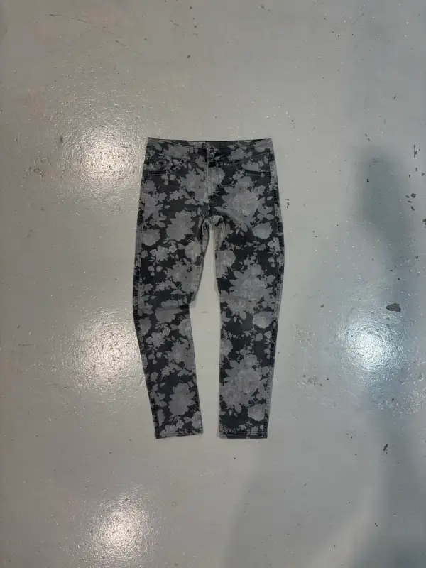  Womens Tezenis Floral Skinny Jeans - 28