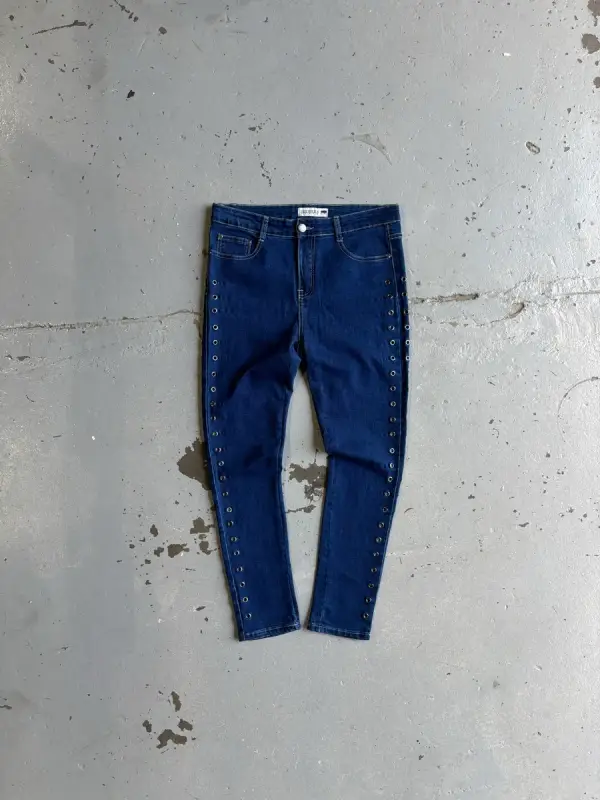  Womens Chic Bon Bon Skinny Jeans - 42