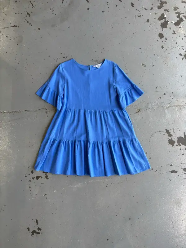  Rockmans Tiered Mini Dress - 14