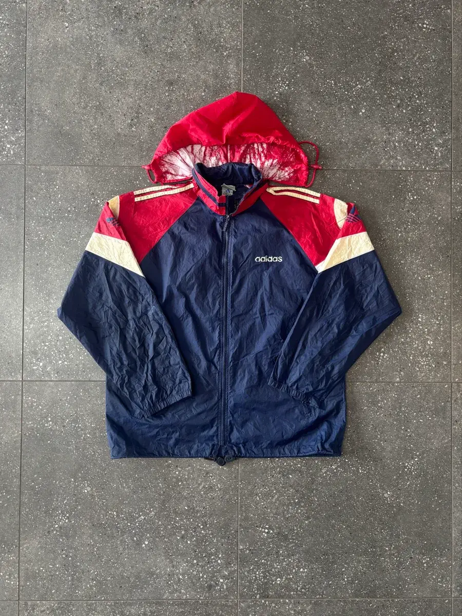 Adidas Vintage 90s Adidas Bench Coat Jacket - Large