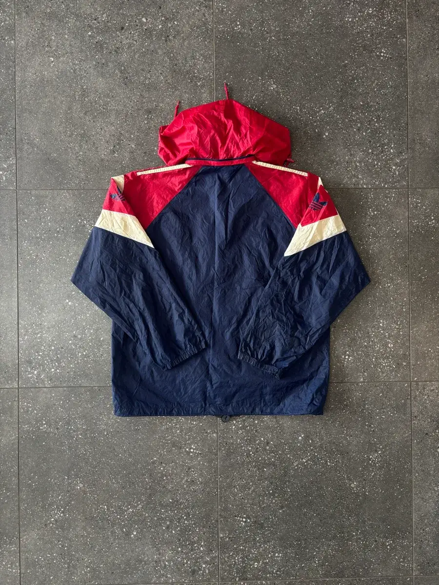 Vintage 90s Adidas Bench Coat Jacket - Large