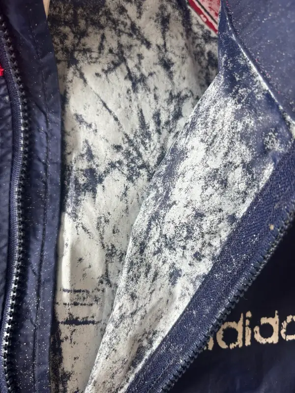 Vintage 90s Adidas Bench Coat Jacket - Large