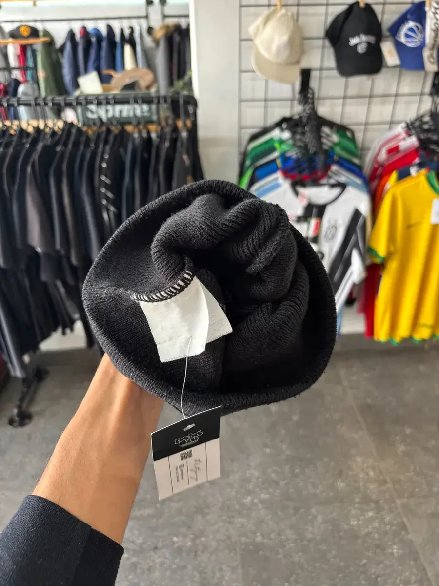 Vintage Black Champion Beanie - OSFA