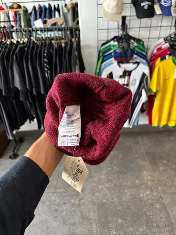 Red Carhartt Beanie - OSFA