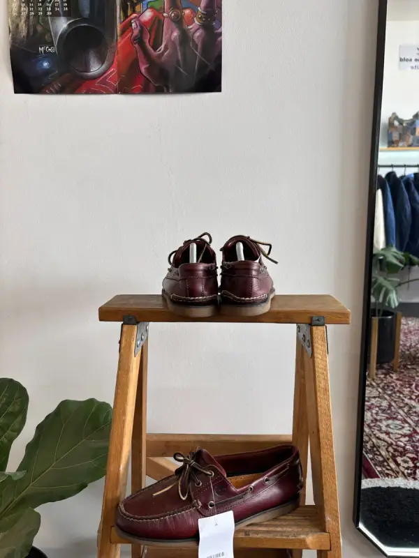 Vintage Brown Timberland Boat Shoes - UK8