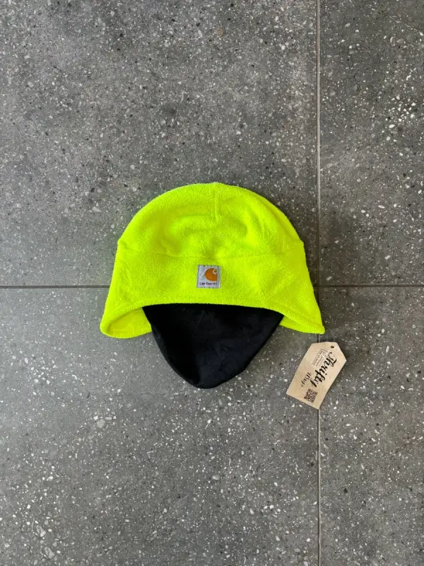 Carhartt Yellow Carhartt Fleece 2-in-1 Hat - OSFA