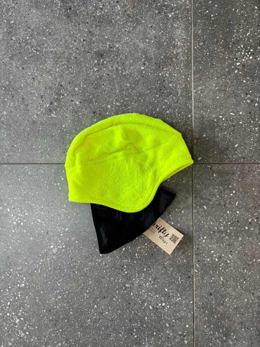 Yellow Carhartt Fleece 2-in-1 Hat - OSFA