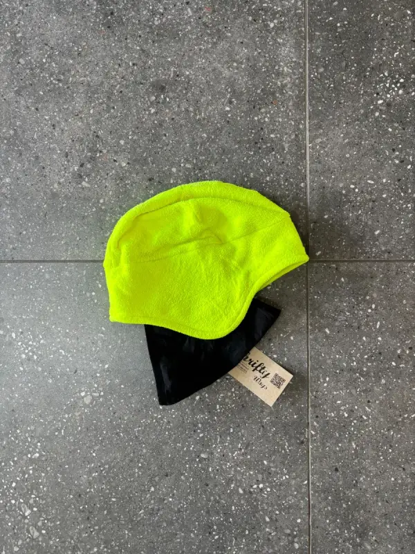 Yellow Carhartt Fleece 2-in-1 Hat - OSFA