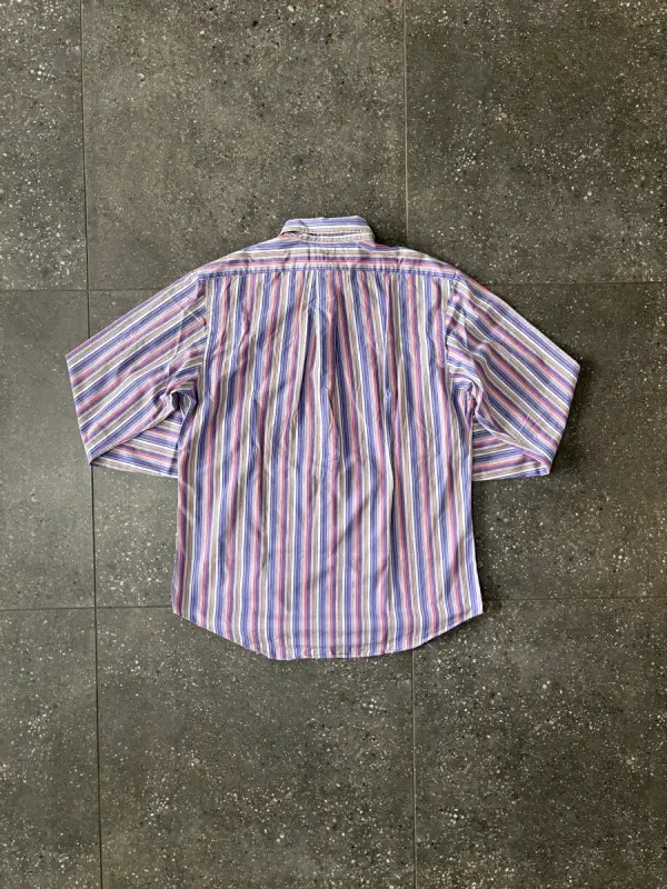 Vintage Ralph Lauren Multicoloured Long Sleeve Shirt - Large