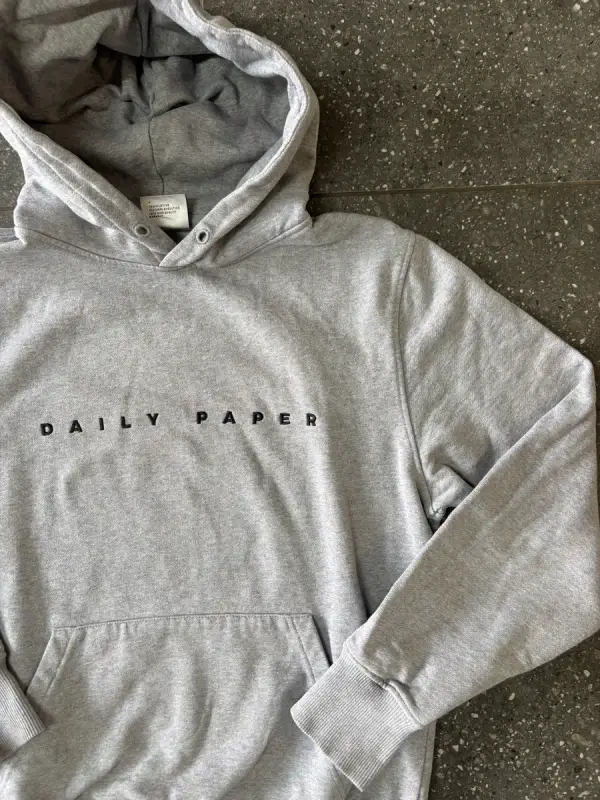 Grey Daily Paper Alias Hoodie - Small