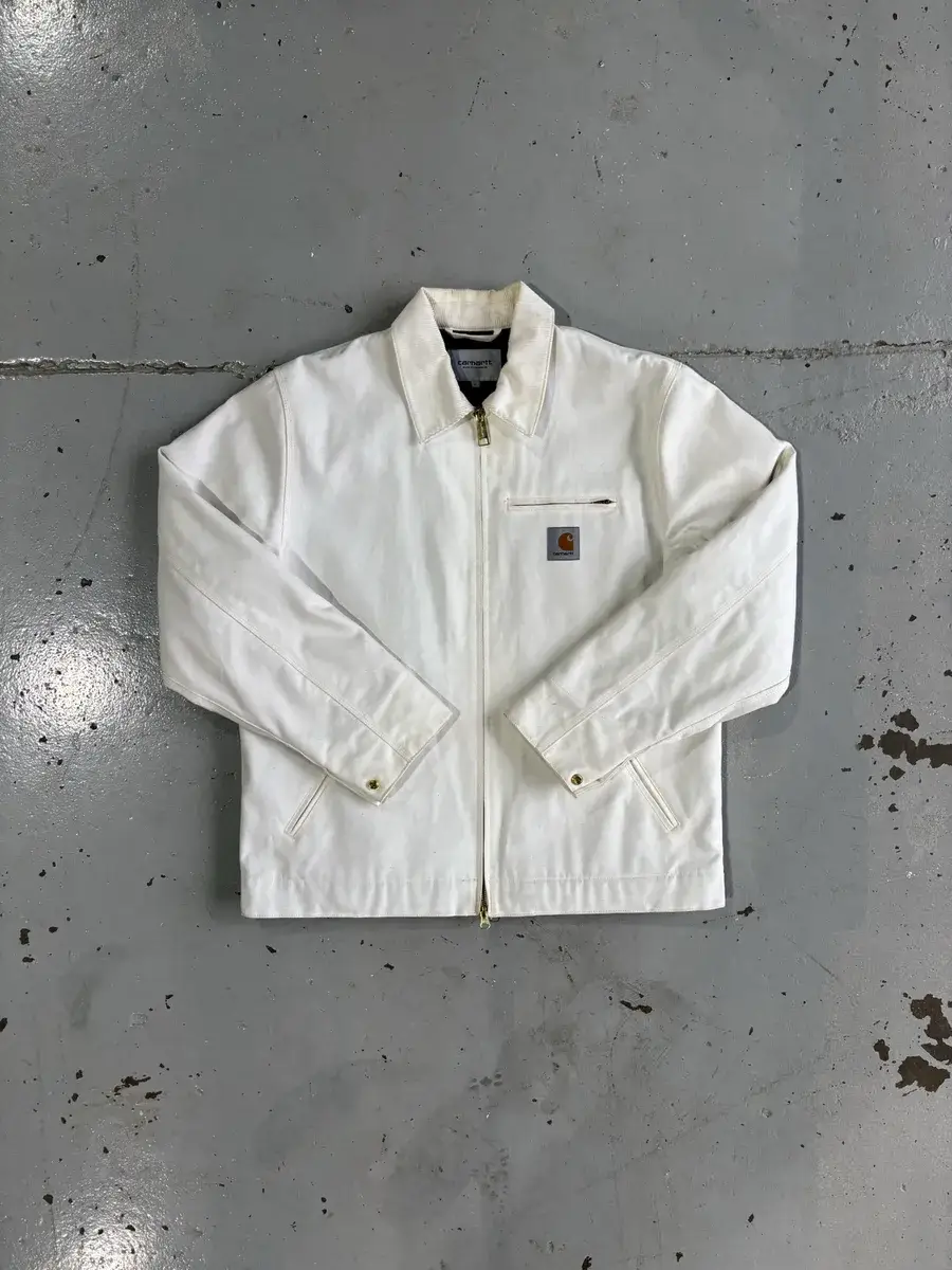 Carhartt White Carhartt WIP Detroit Jacket - Large