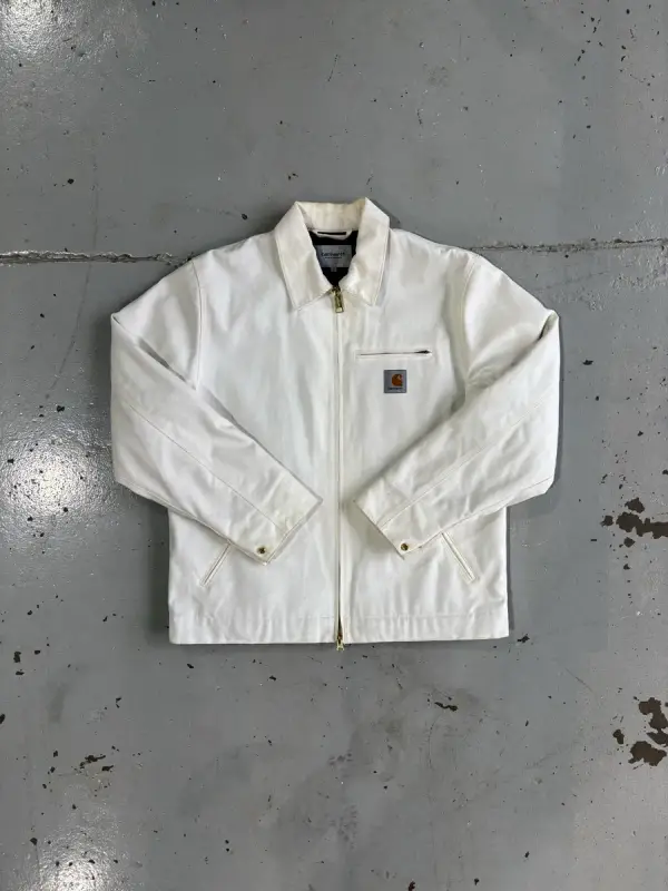 Carhartt White Carhartt WIP Detroit Jacket - Large