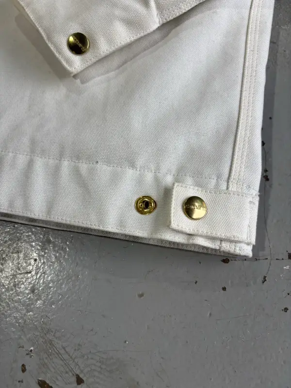 White Carhartt WIP Detroit Jacket - Large
