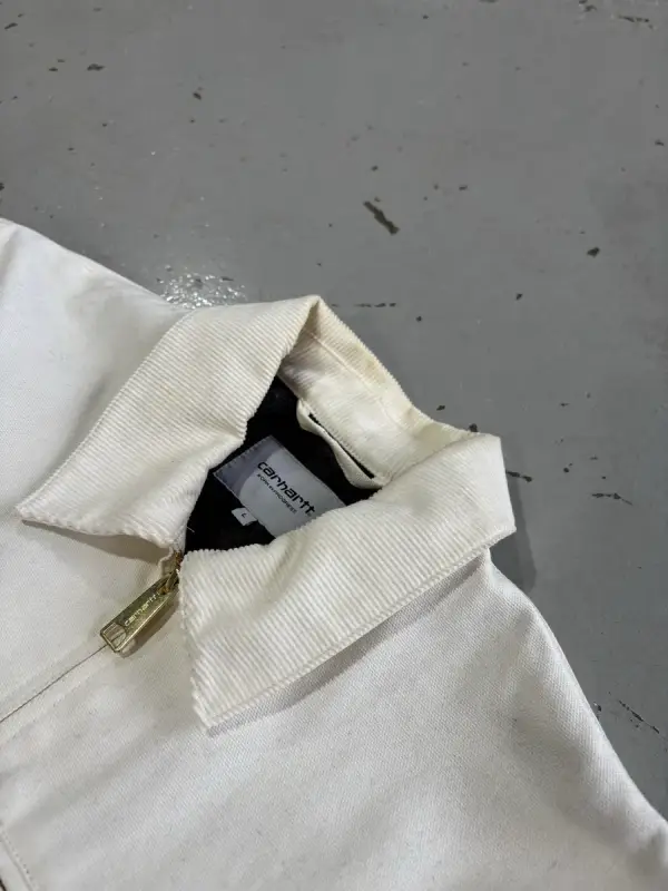 White Carhartt WIP Detroit Jacket - Large