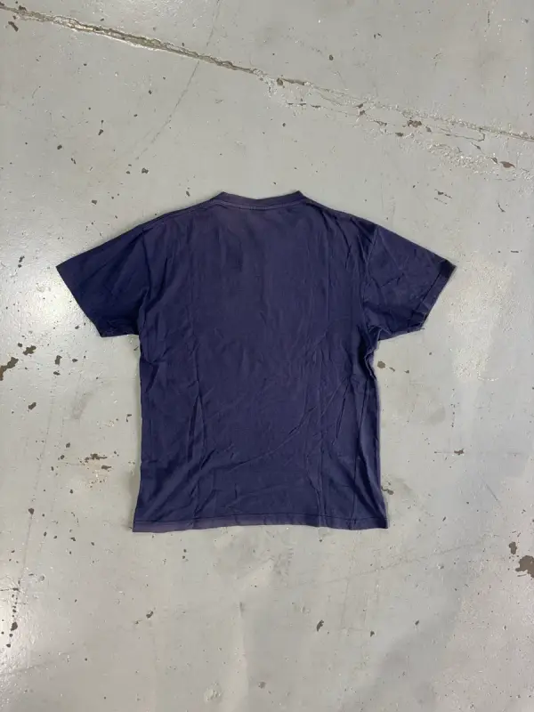 Vintage Navy Blue Tommy Hilfiger Crew Neck T-Shirt - Medium