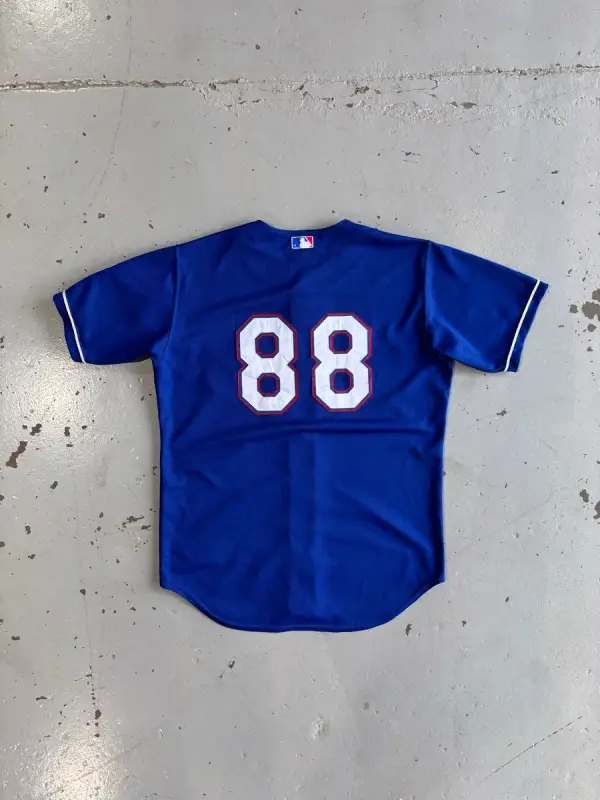 Blue Texas Rangers MLB Alternate Baseball Jersey - Extra Large (44)