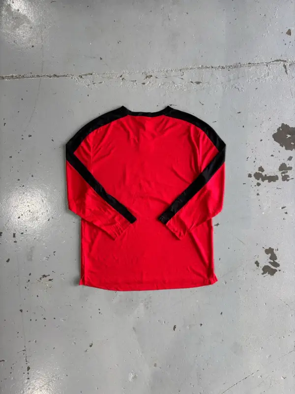 Black & Red Canada Hockey Jersey - Small