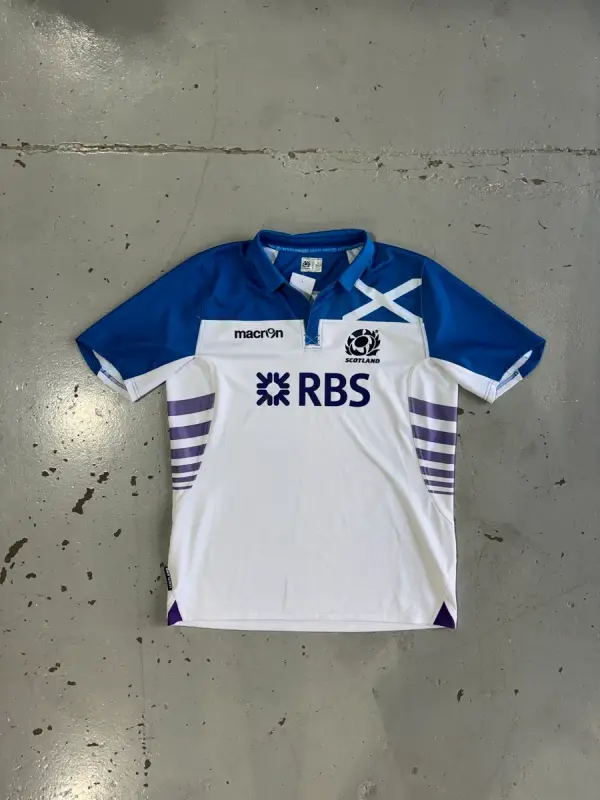  2013/14 Macron Scotland National Rugby Union Away Shirt - Extra Extra Large