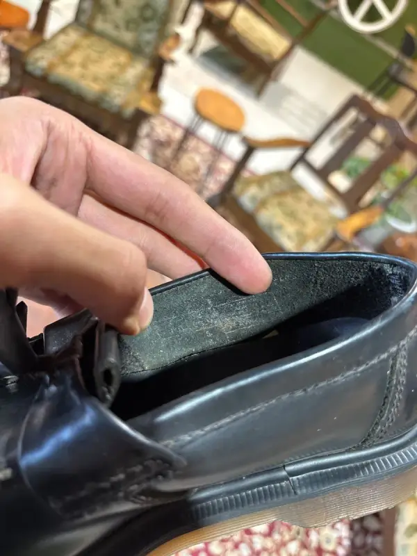 Black Dr.Martens Adrian Tassel Loafers - UK4