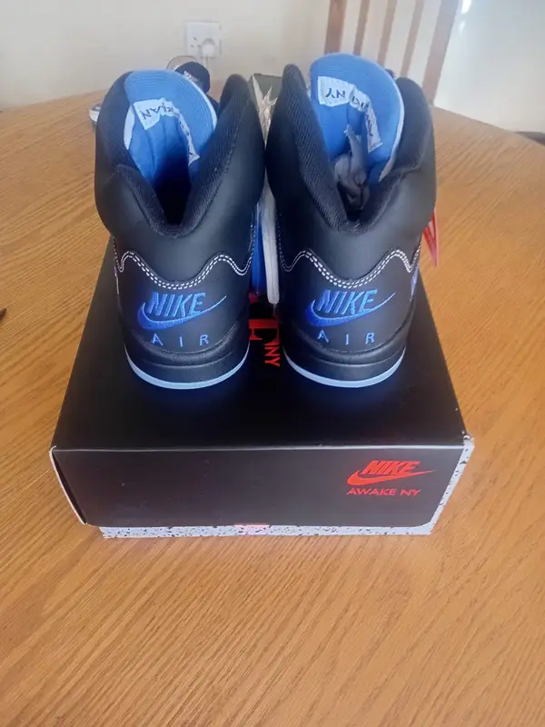 Air Jordan 5 x awake ny racer blue