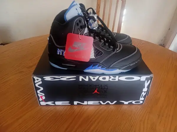 Air Jordan 5 x awake ny racer blue