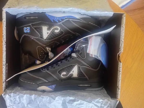 Air Jordan 5 x awake ny racer blue