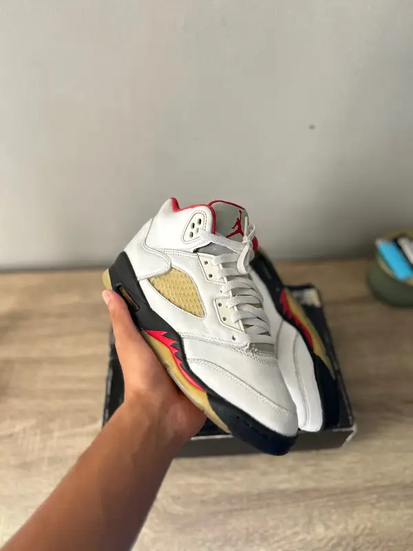 Jordan Jordan 5 Fire Red UK5