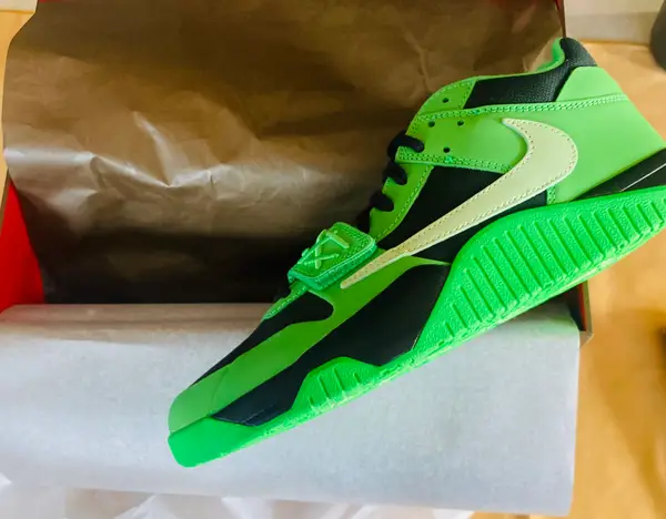 Travis Scott x Jordan CJ1 T-Rexx “Green Spark”