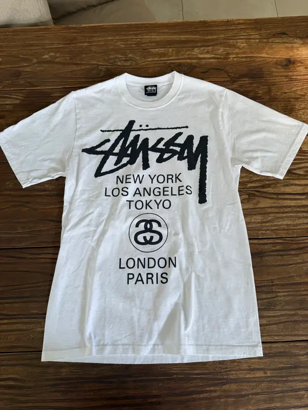 Stüssy Stussy all around the world tshirt
