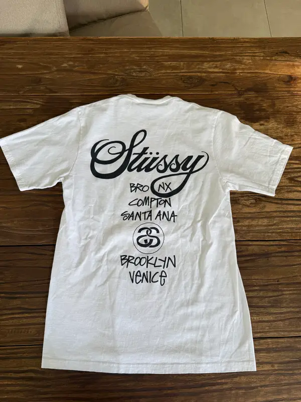 Stussy all around the world tshirt