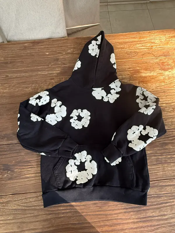 Denim tears Denim tears cotton wreath hoodie small